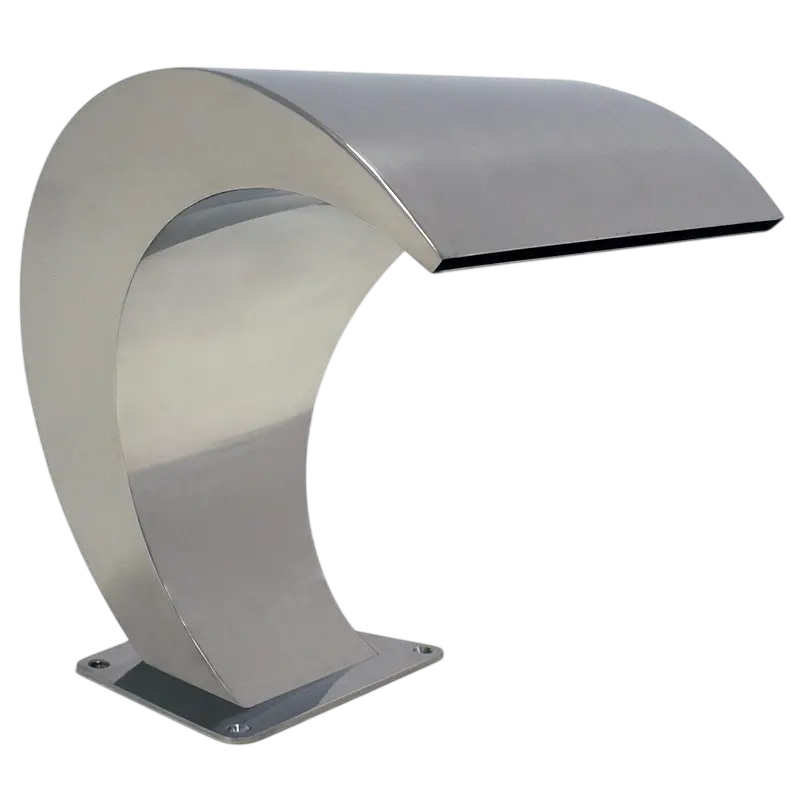 Cascada de Agua en Acero Inoxidable para Piscina